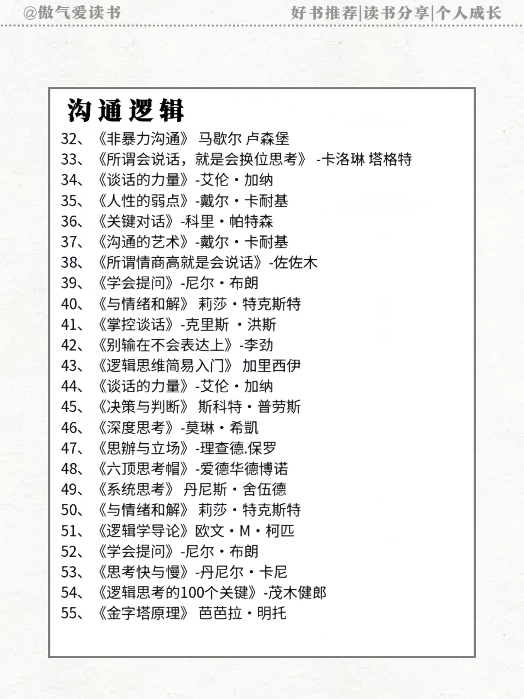 《人民日报》推荐 | 人生必读的100本书📚