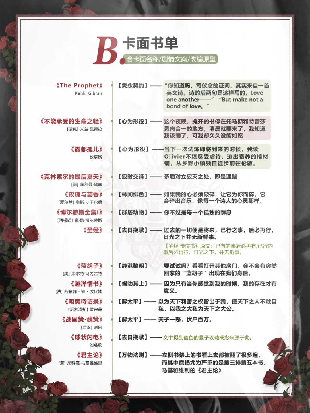 【陆沉书单汇总】长期更新（104本）