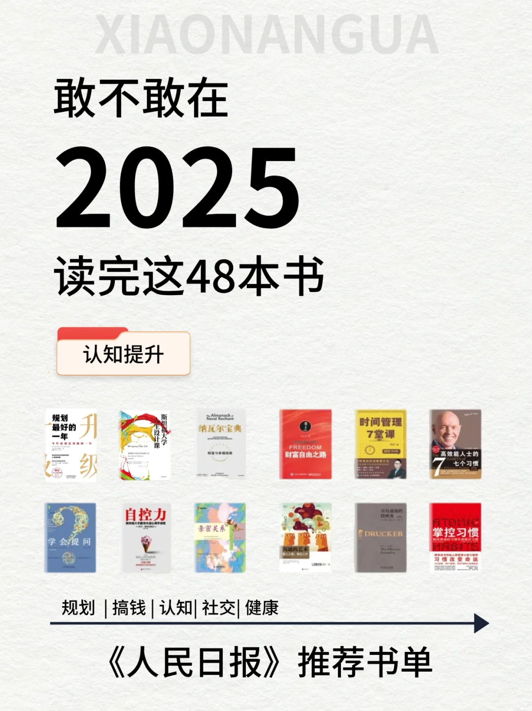 🔥敢不敢在2025年，读完央视推荐的48本书