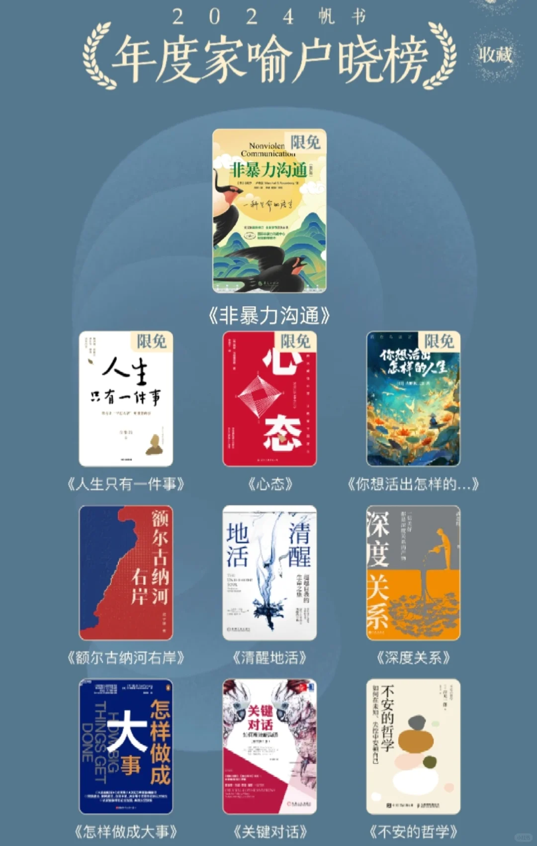 📕2024帆书年度好书榜，你都听了吗？