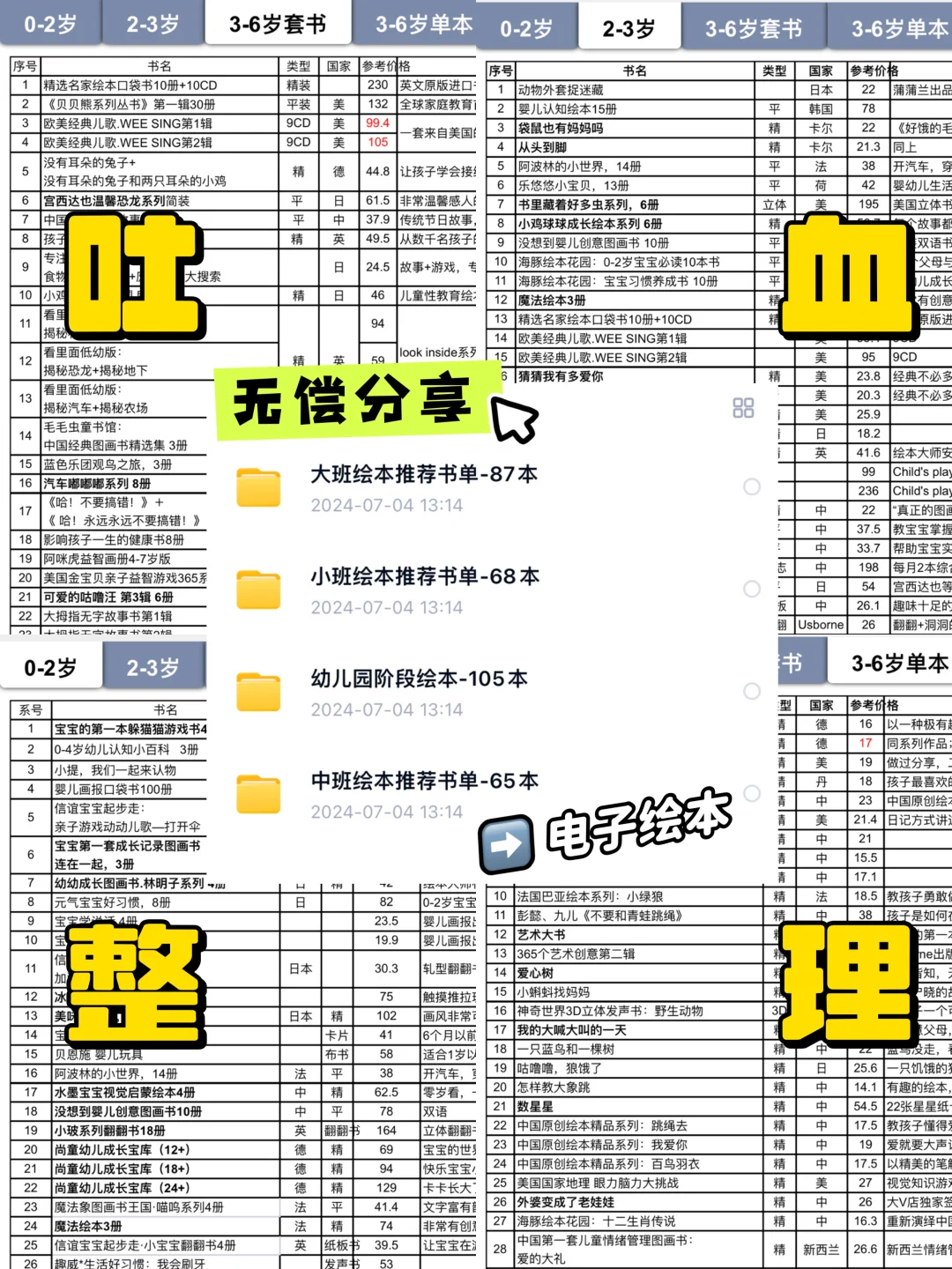 5岁幼儿园大班寒假书单✨附书单电子档