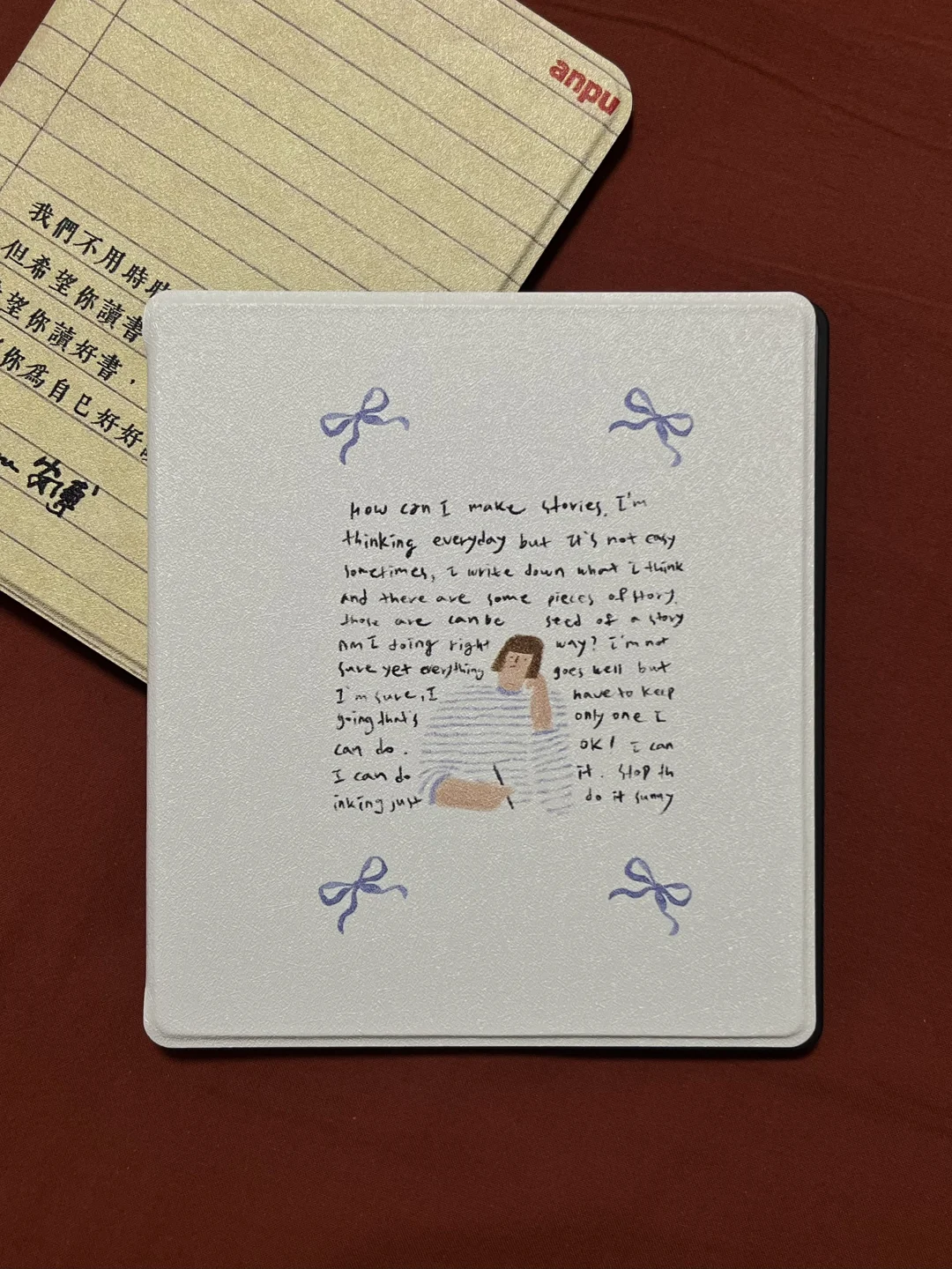 🩵kindle壳印歪了