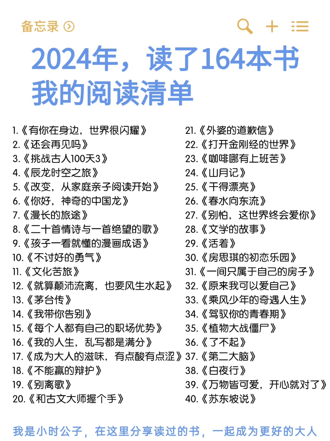 我的2024年度书单📚读了164本书