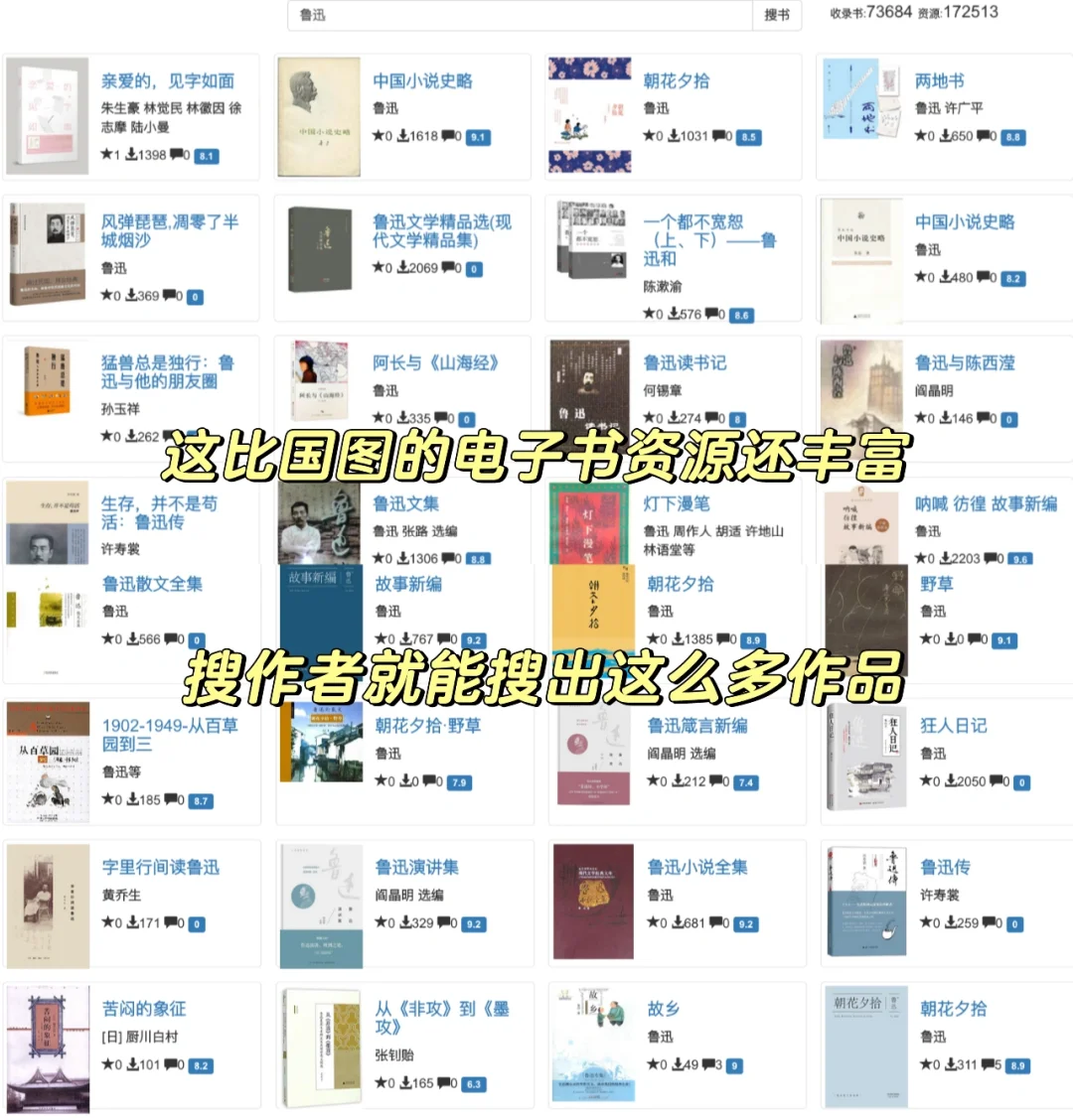 神仙搜书网站‼️数十万部电子书资源免费下