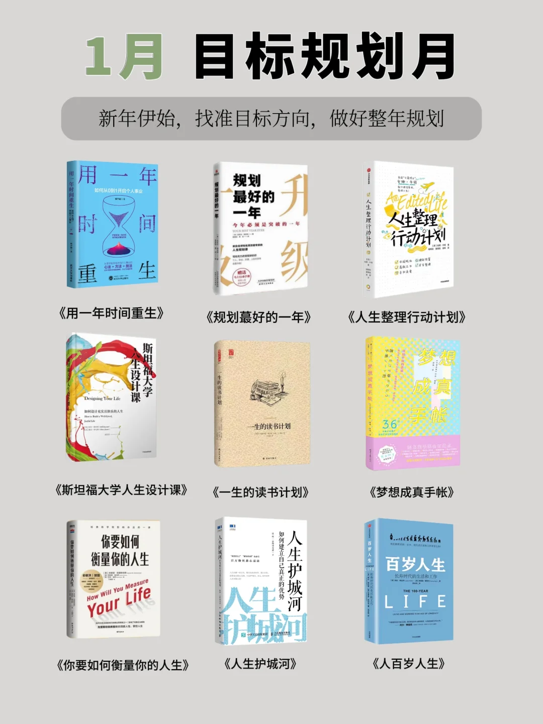 2025书单🔥敢不敢用一年读完这108本书