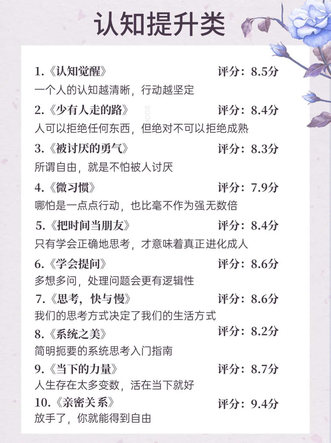 一定要多读书，书读多了人真的会变！