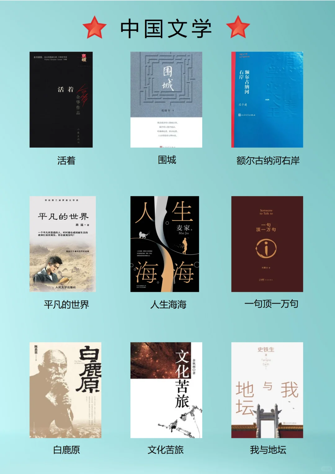 人民日报推荐书单｜72本，你读过几本？