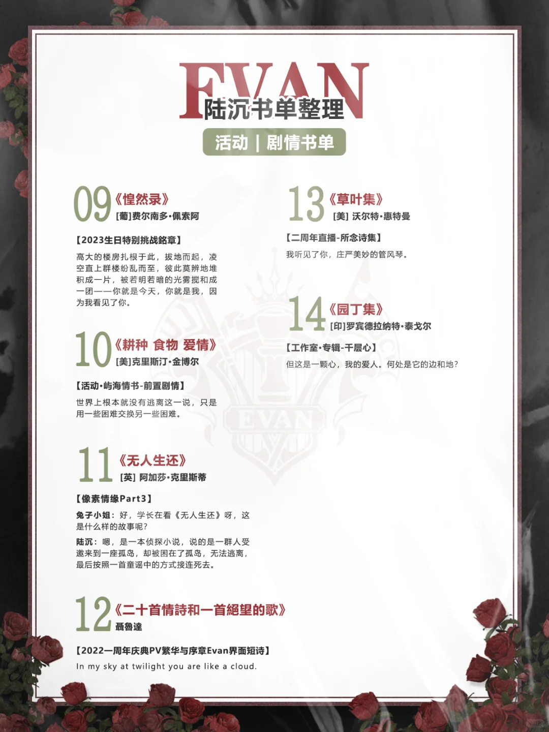 【陆沉书单汇总】长期更新（104本）