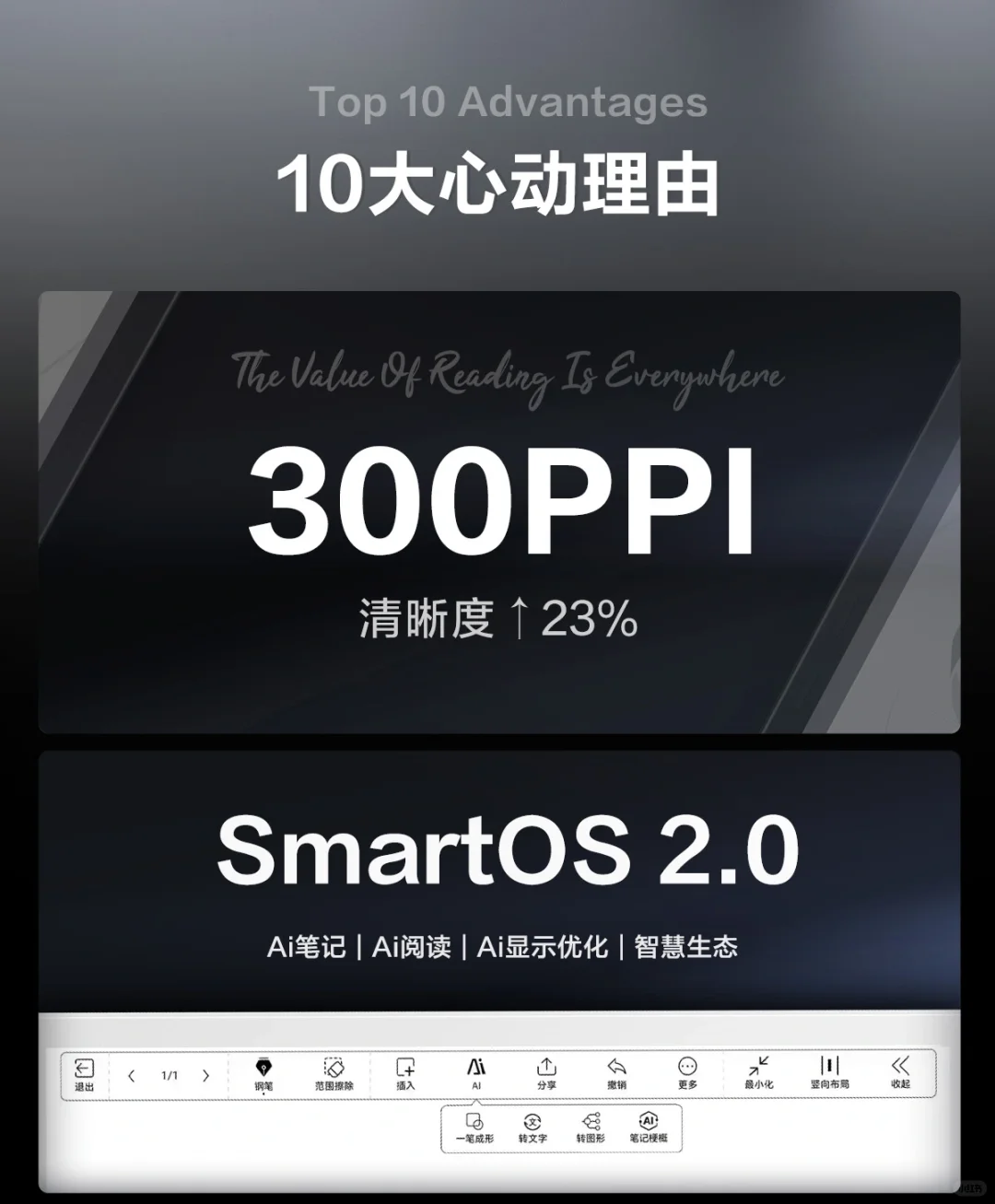 ✨一图看懂 | 掌阅iReader春季三款新品