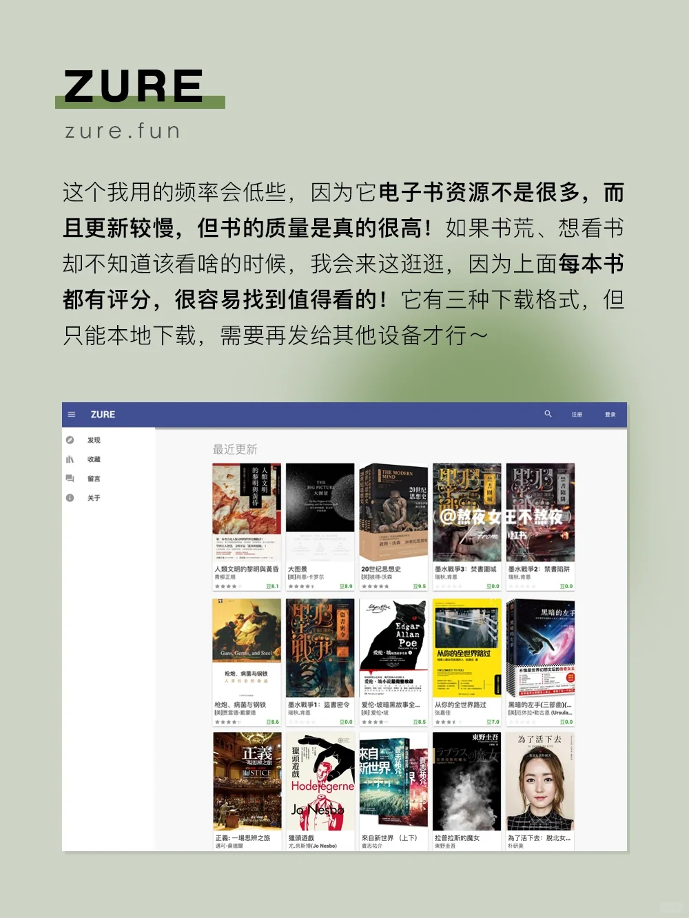 最近几年一直在用的电子书网站！书多还免费