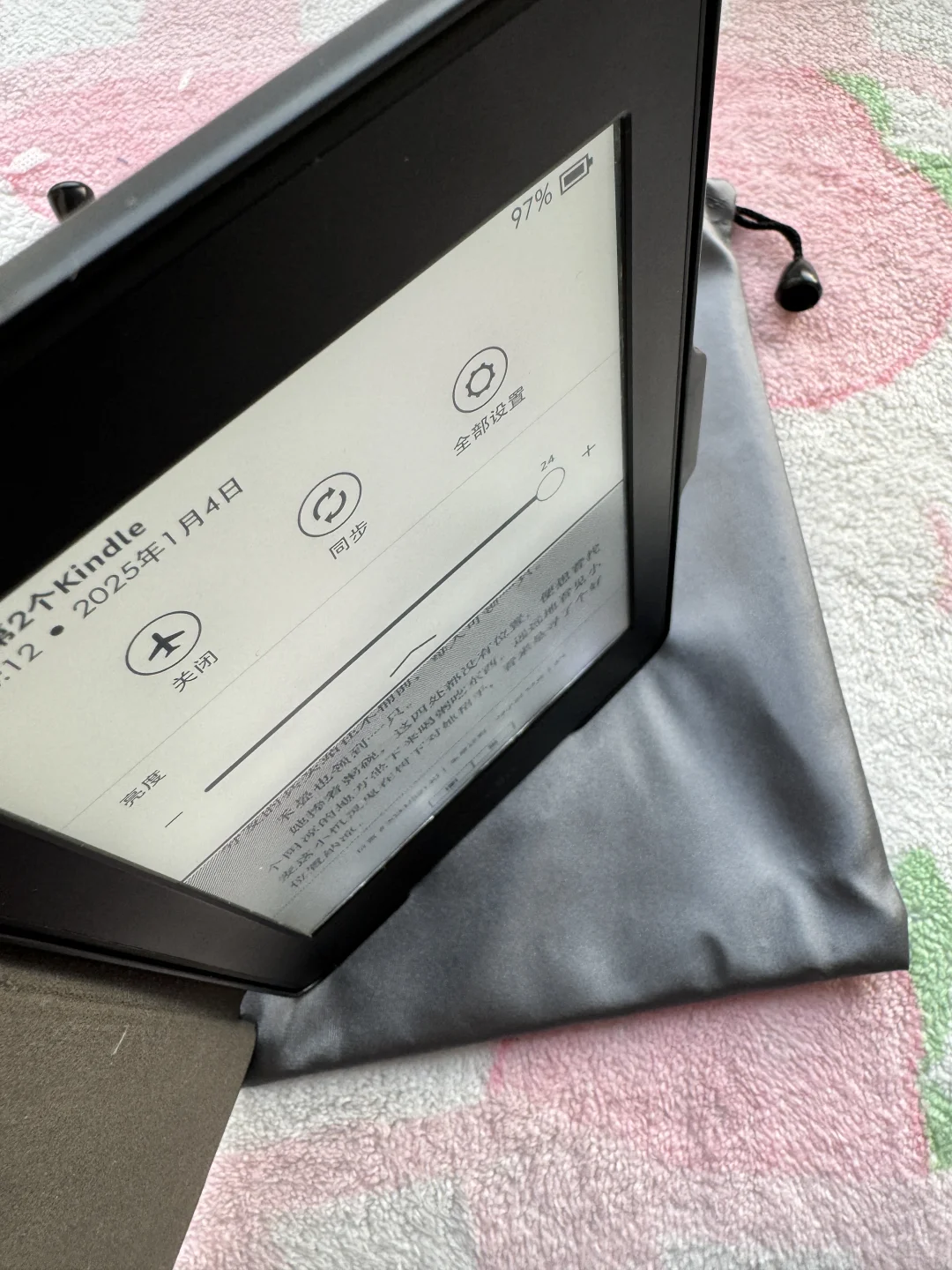 ➗kindle kpw3完美屏，没有漏光划痕