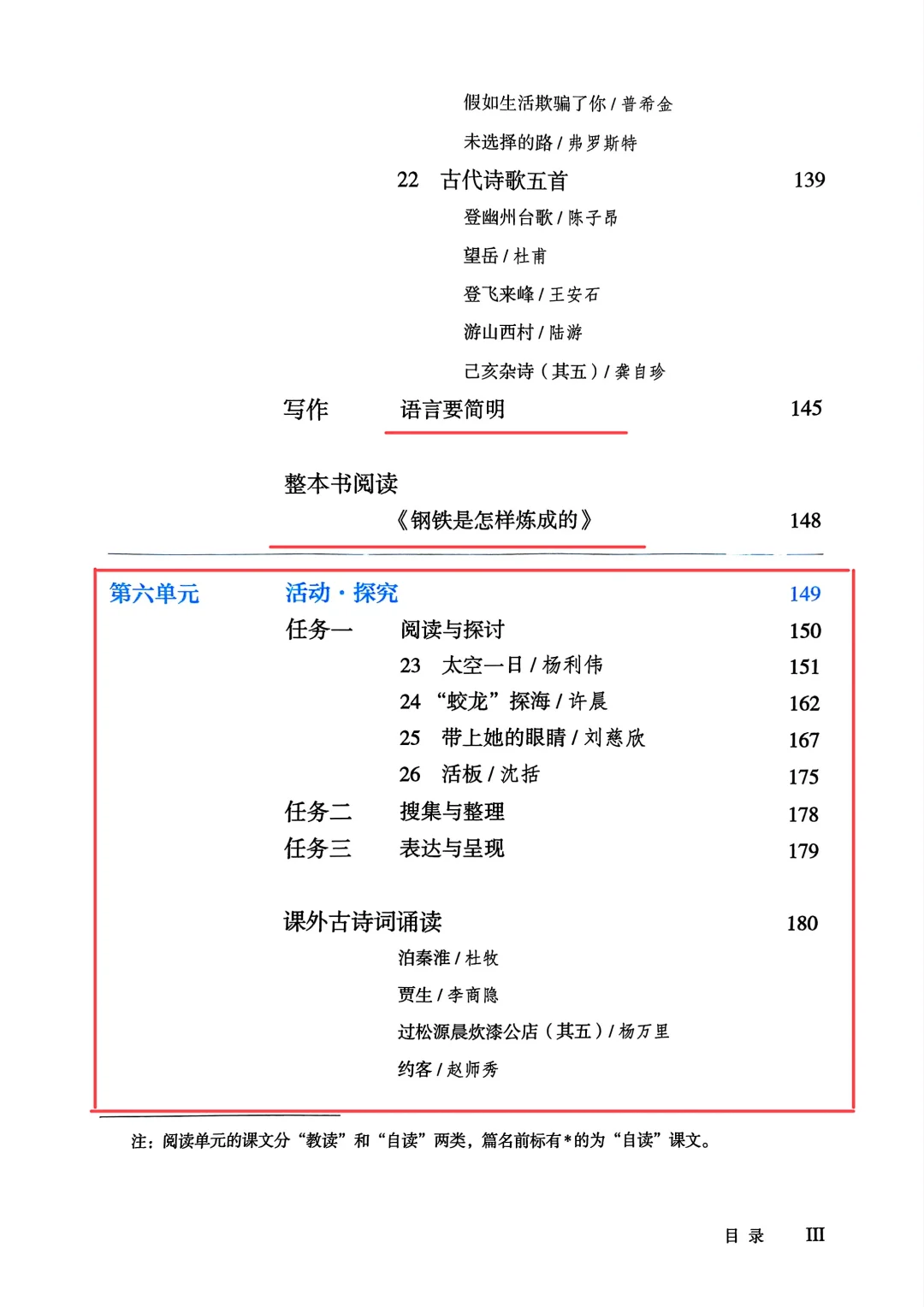 2025春七年级下册语文🔥高清电子教材PDF