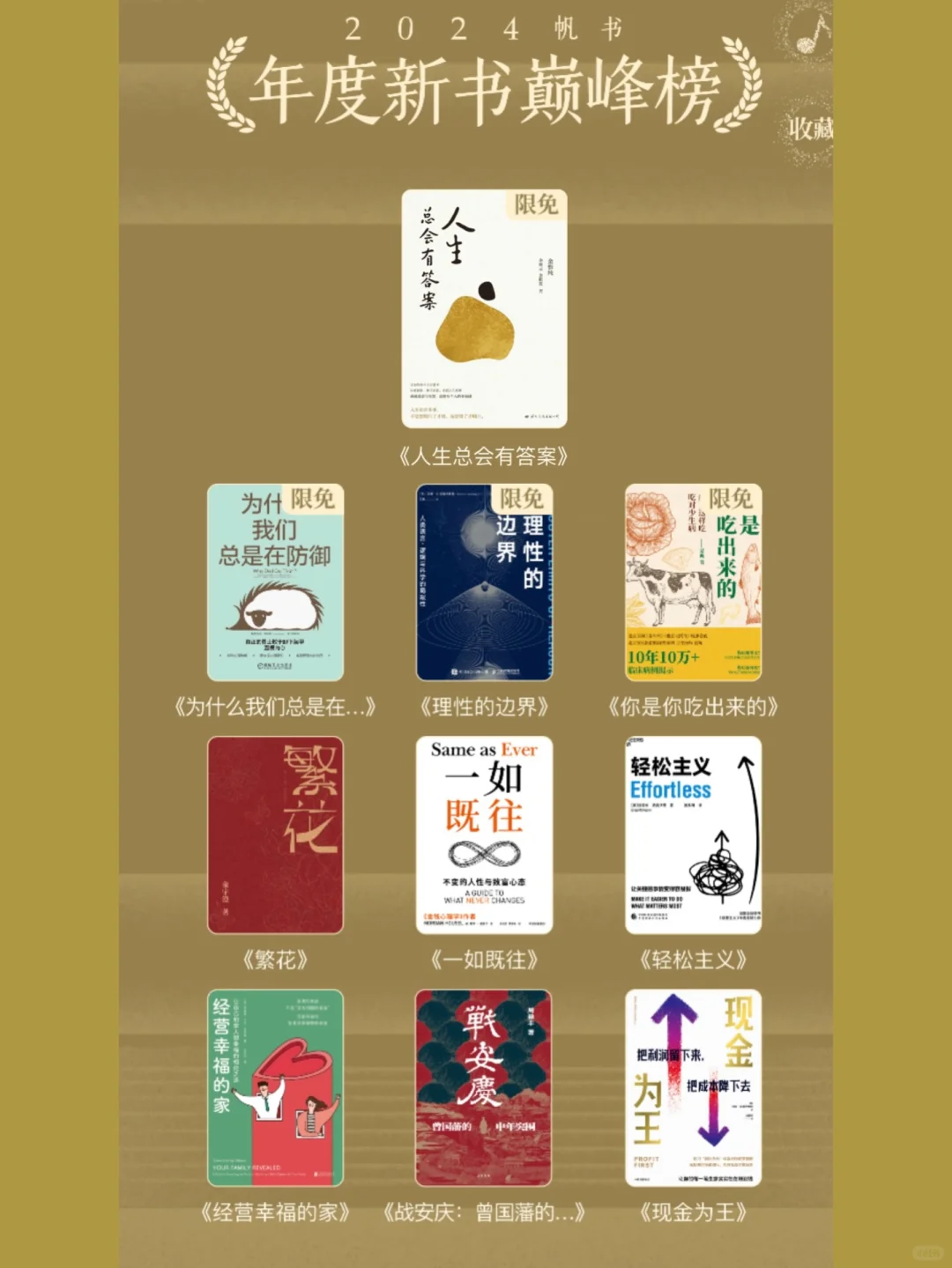 盘点2️⃣0️⃣2️⃣4️⃣：这些书让我越读越上头！