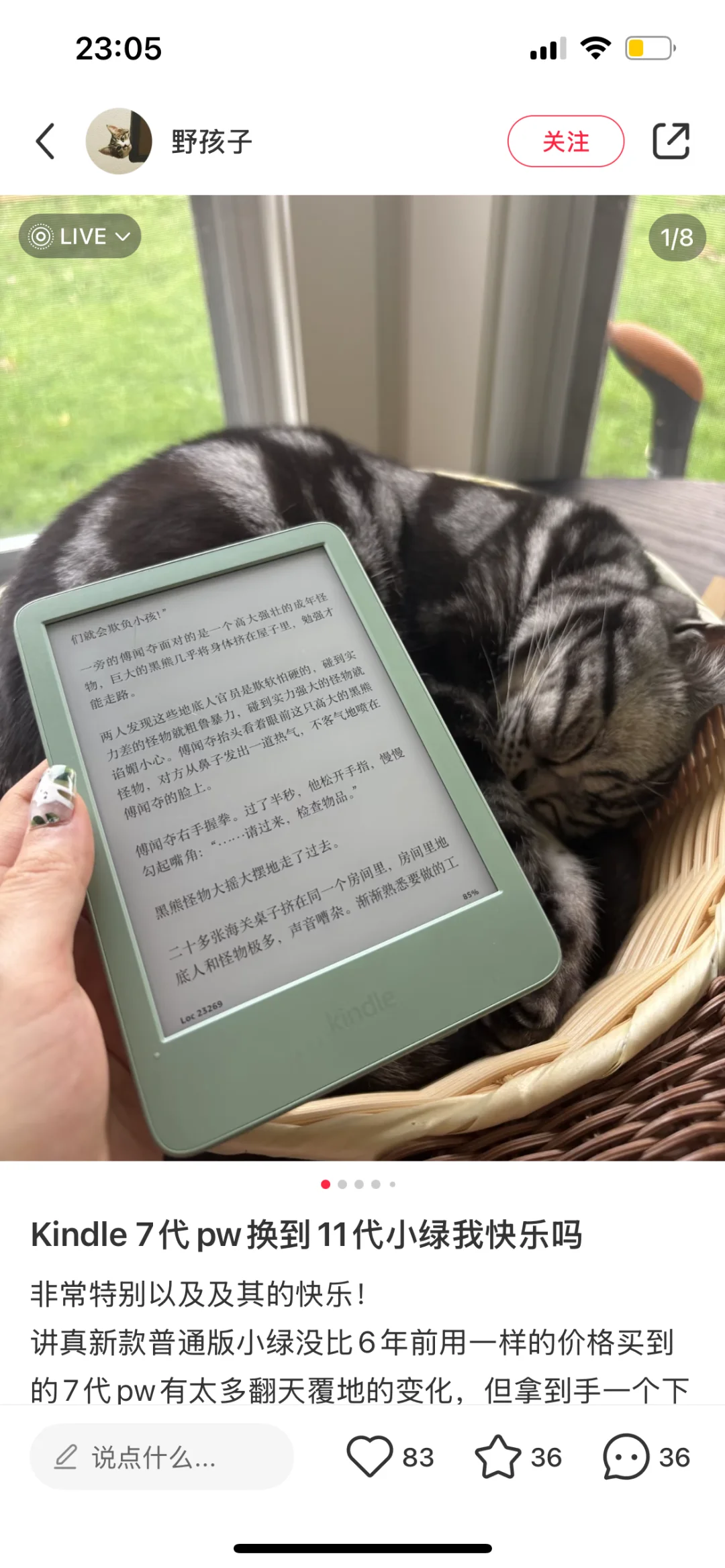 听说xhs出kindle很快🥹
