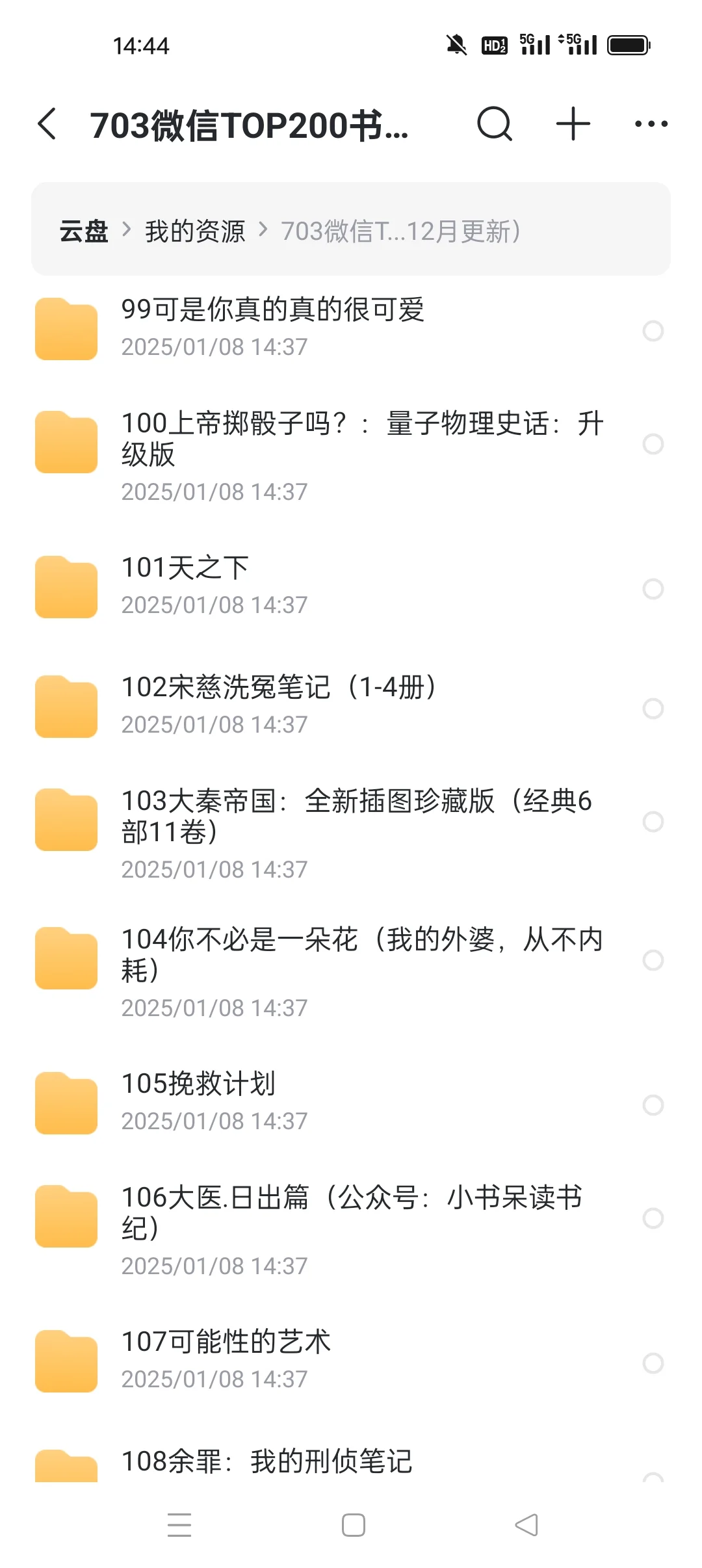 微信读书 top200书籍