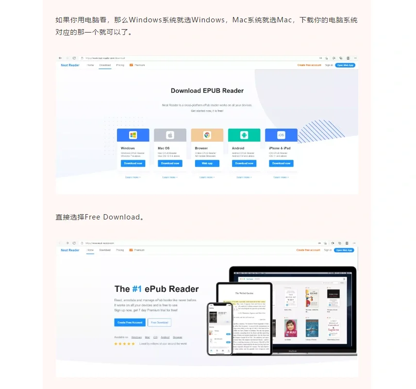 EPUB阅读器看电子书真香㊙️再也不转PDF