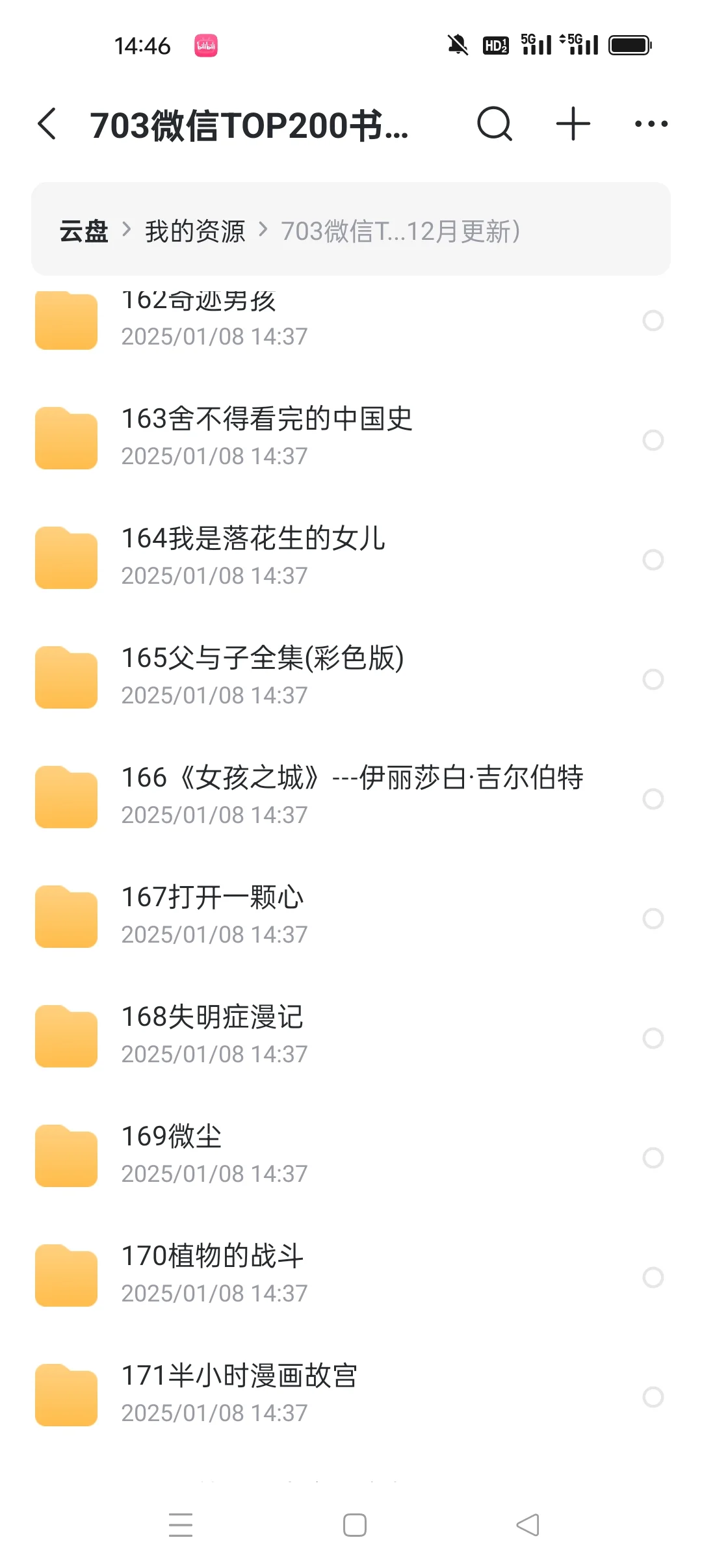 微信读书 top200书籍