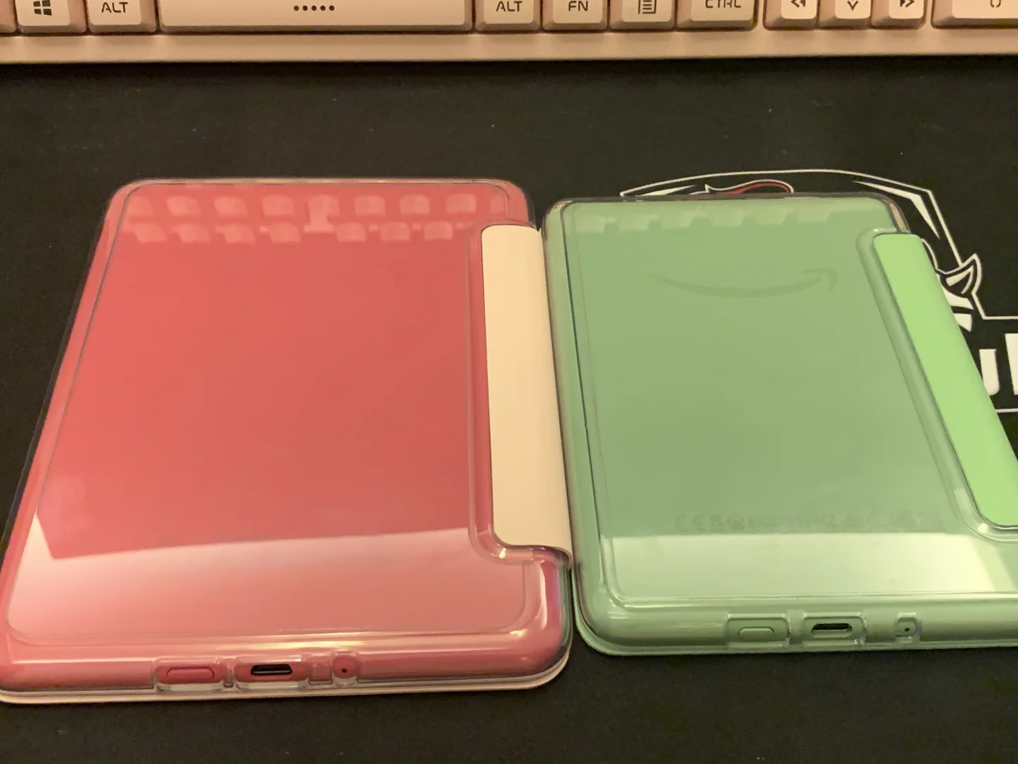 是谁拥有了kindle小粉🩷和小绿💚 是我呀！