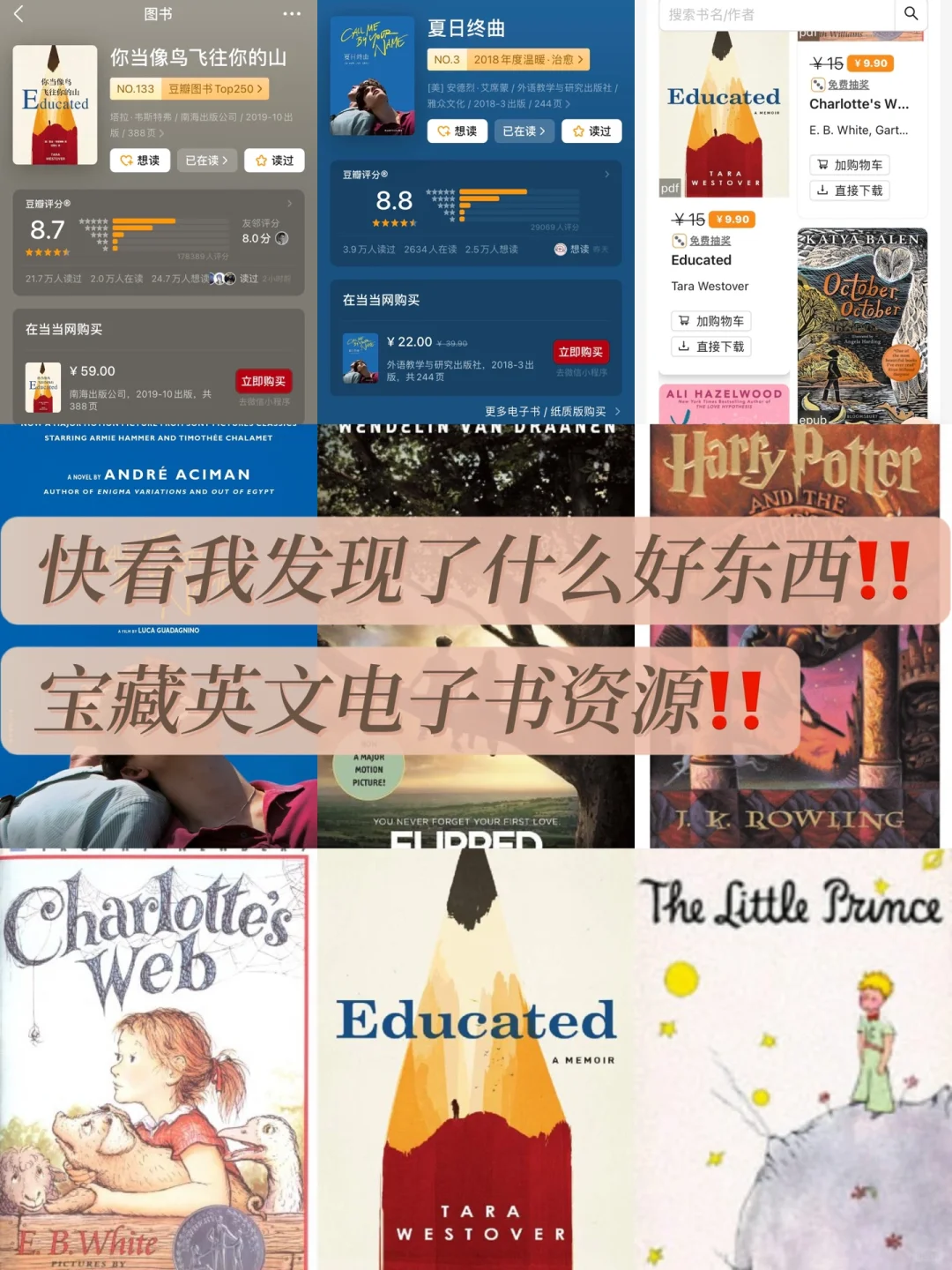 Get下载英文电子书的正确姿势🌟