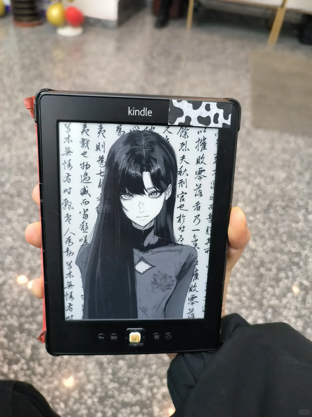 收到了带真皮壳子的k5