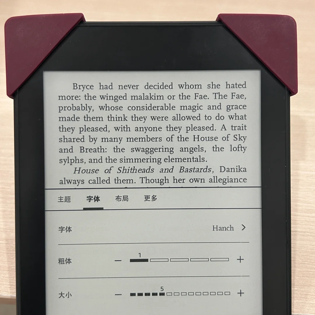 Kindle英文字体