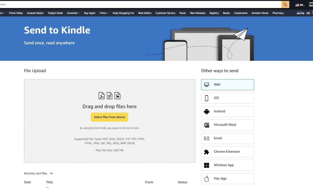 找到了比数据线还简单的Kindle传书方法！