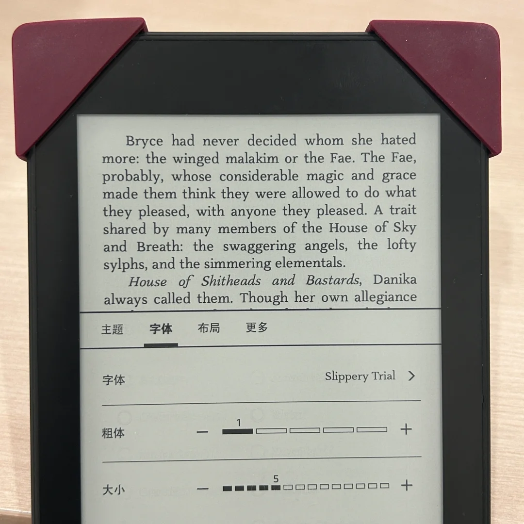 Kindle英文字体