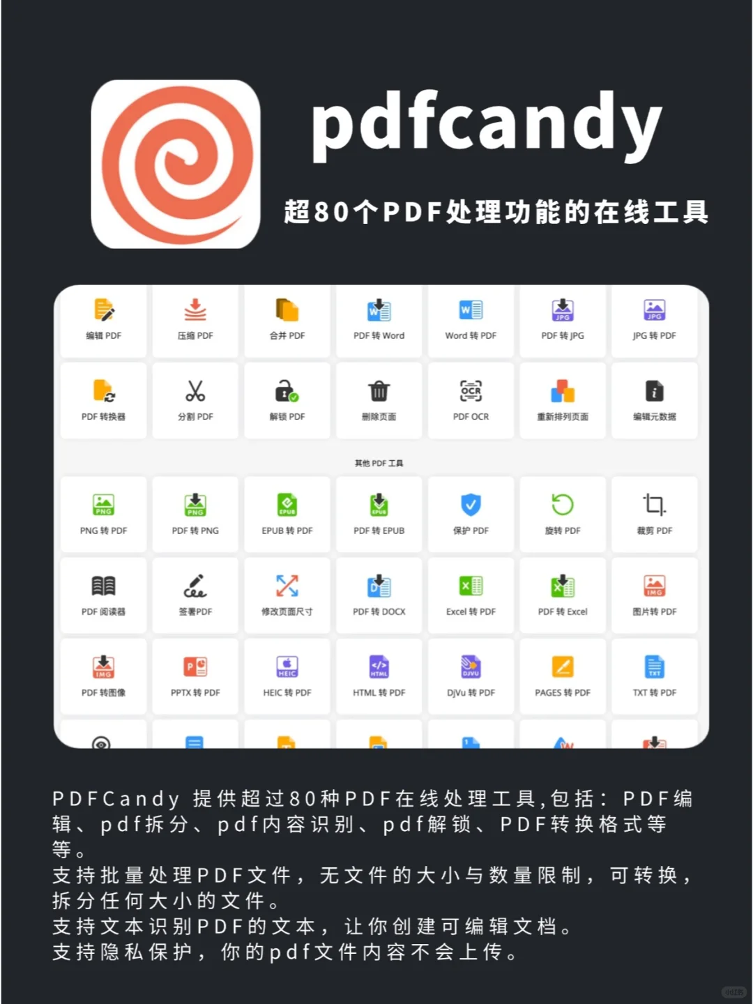 8个PDF处理工具|免费搞定PDF编辑与格式转换