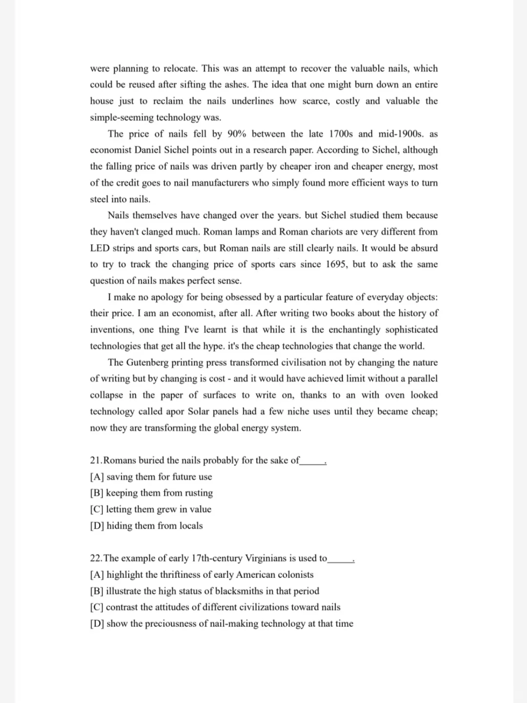 考研英语历年真题2001-2025年电子版pdf！！