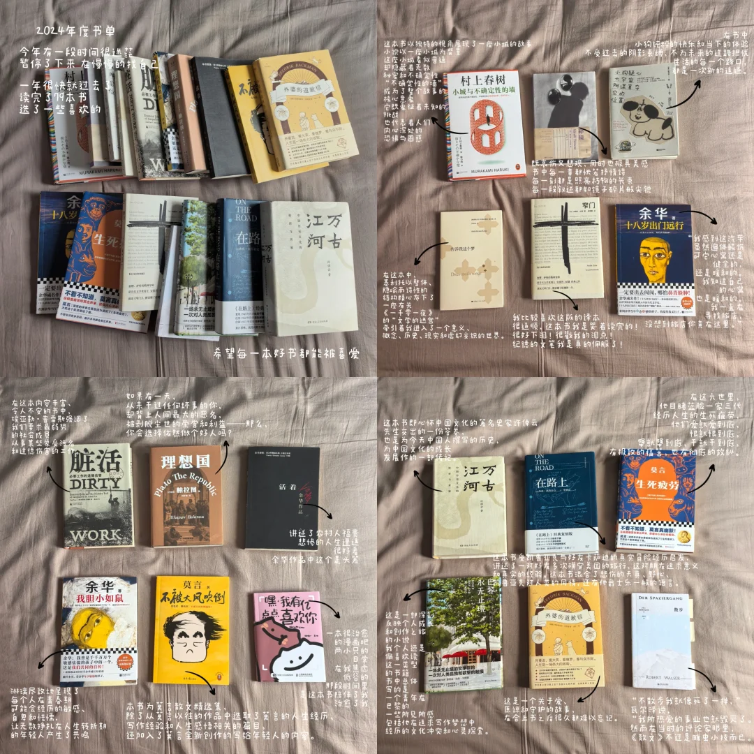 2024年度书单｜读完79本书