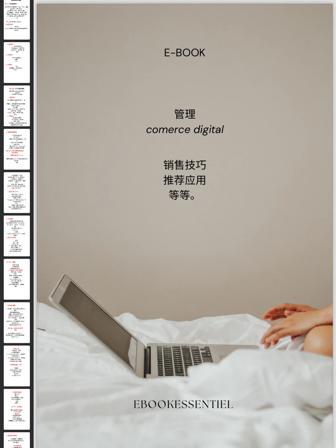 来了解我的数字电子书，学习如何轻松赚钱，请