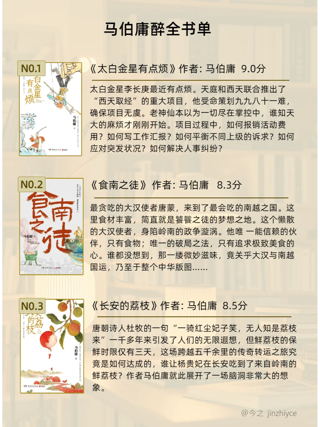 马伯庸醉全书单|真爱粉别骂😭这次真全了