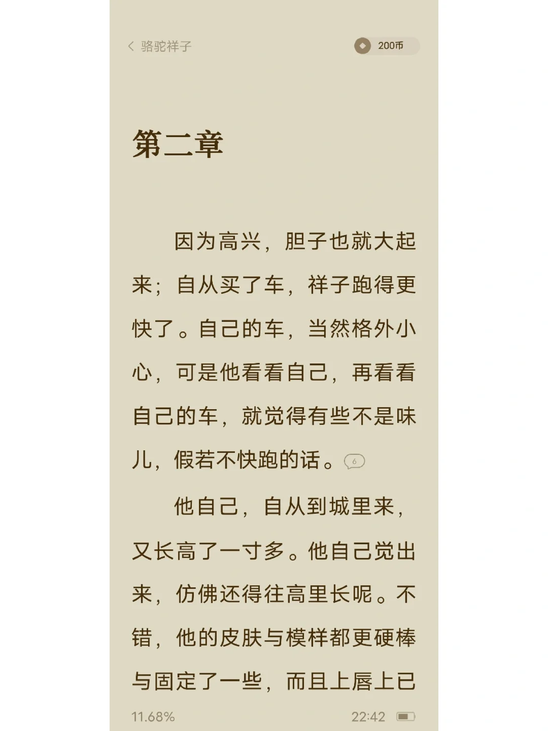 读书不分电子书纸质书-骆驼祥子