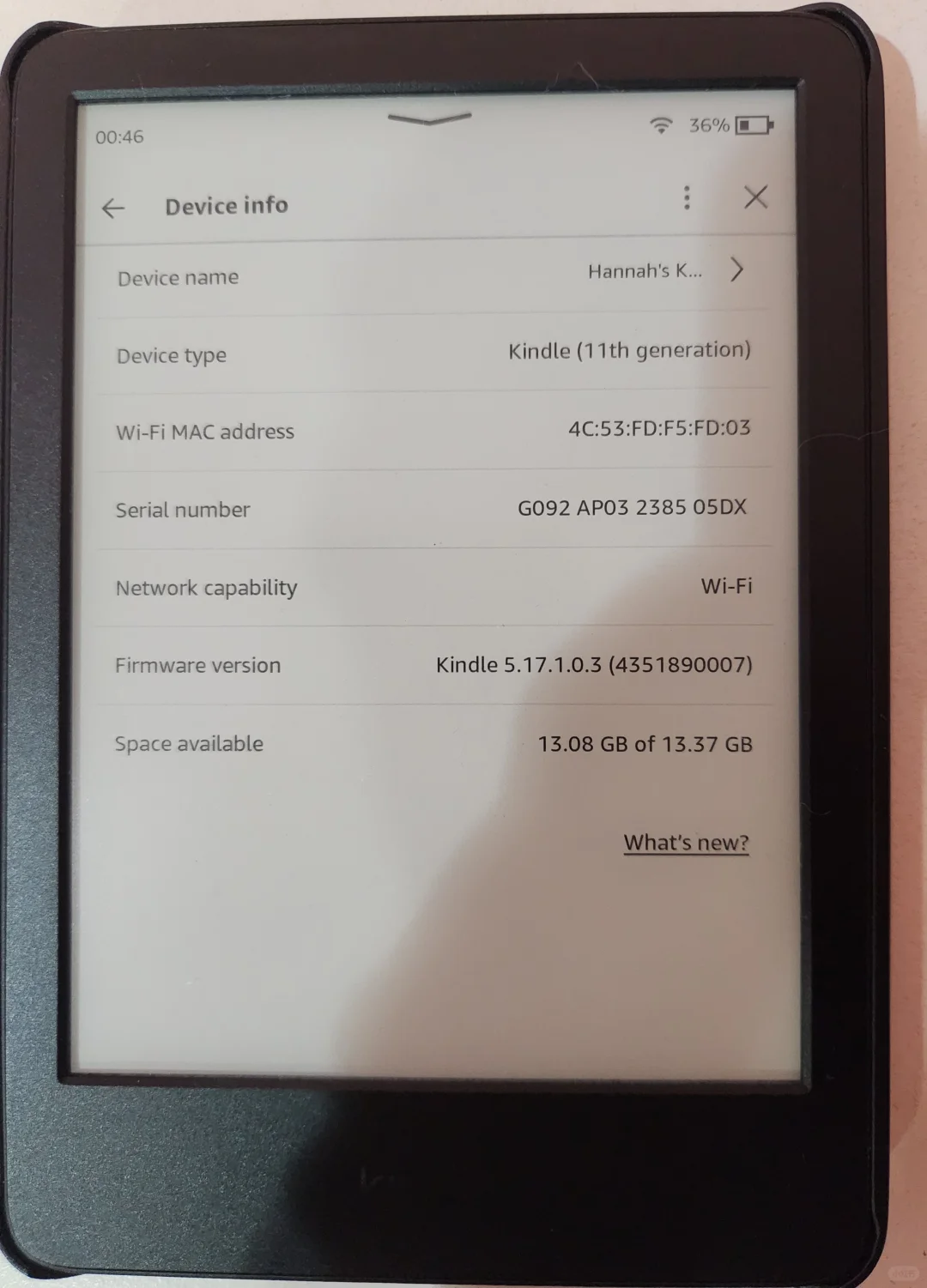 出Kindle 11th Gen