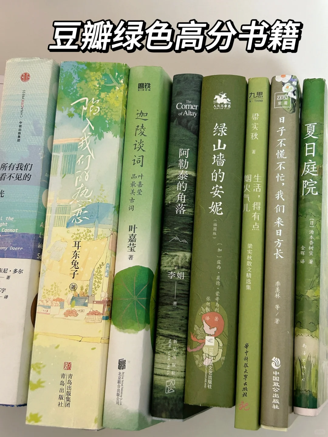 夏日炎炎，一起在书里过夏天吧❗️