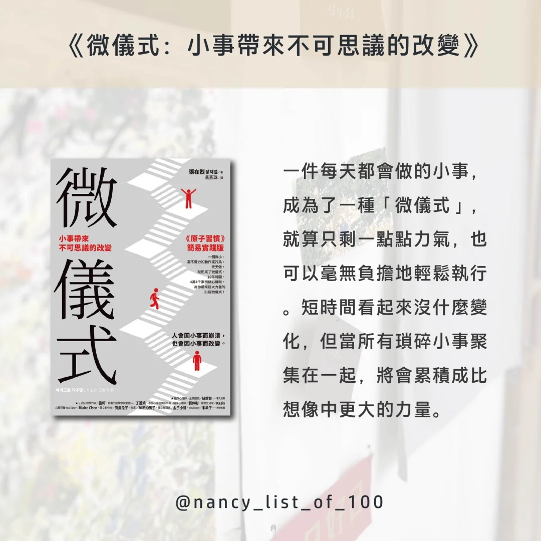 《公開Nancy 的其中6本書單📖》