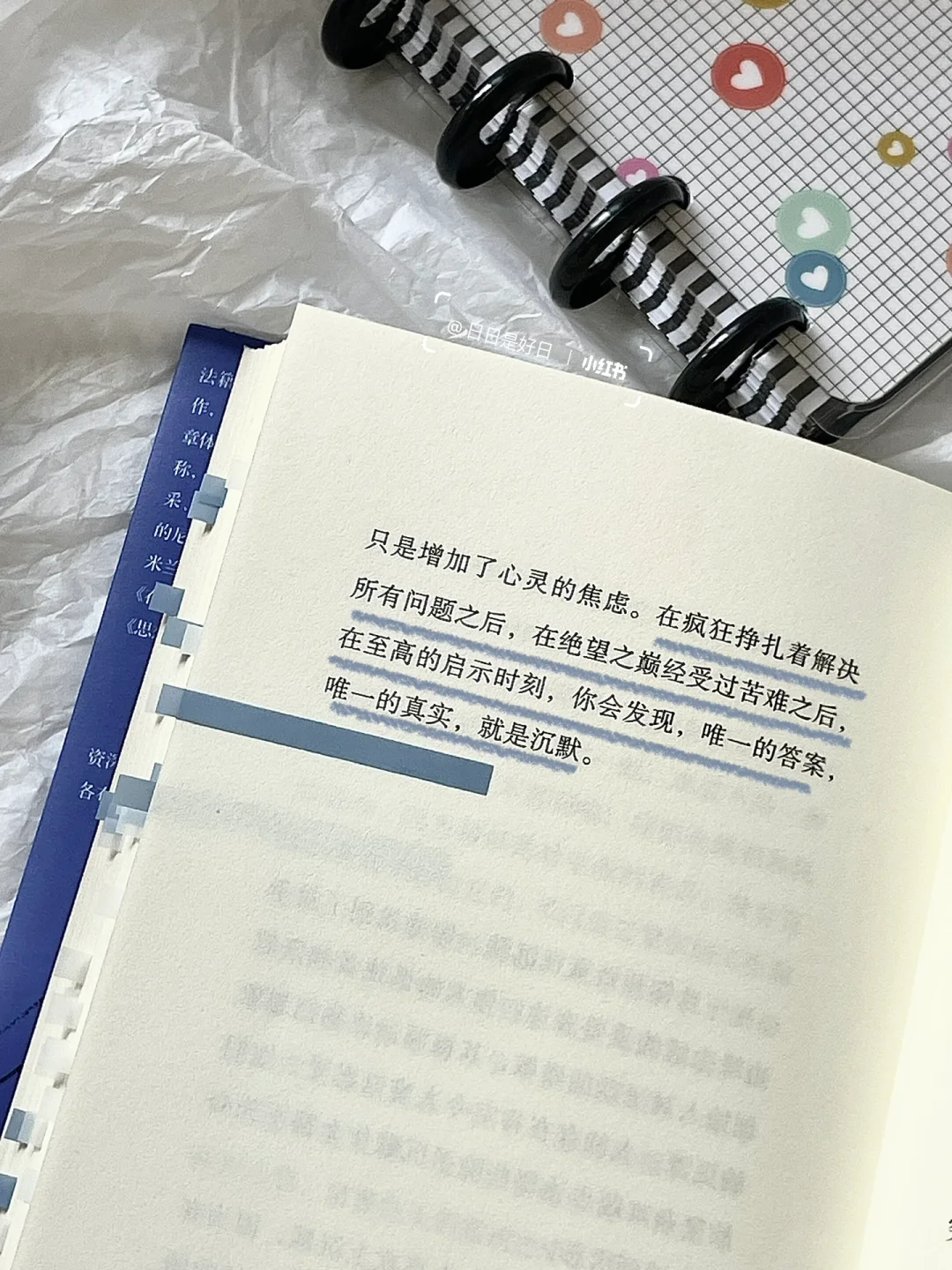 “生命只是一场长久、漫长的痛苦。”