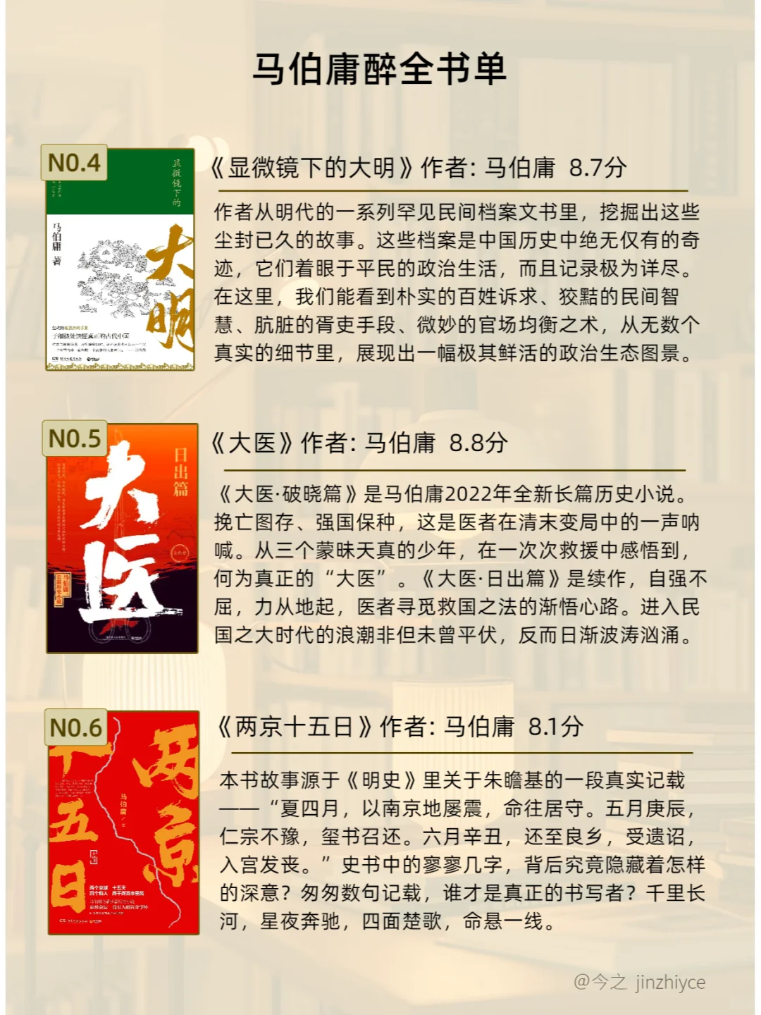 马伯庸醉全书单|真爱粉别骂😭这次真全了