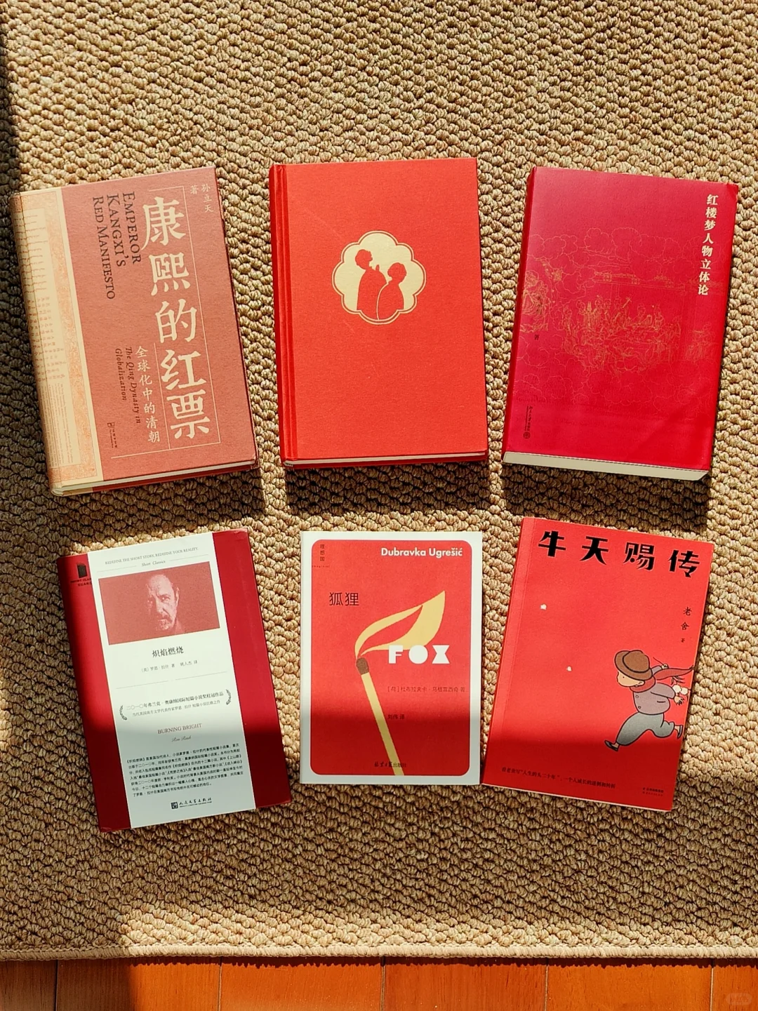 一份红色系的美丽书单🔴