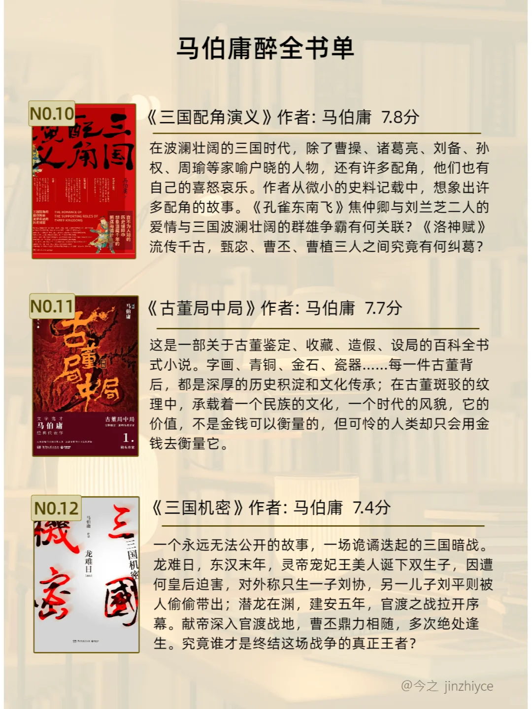 马伯庸醉全书单|真爱粉别骂😭这次真全了