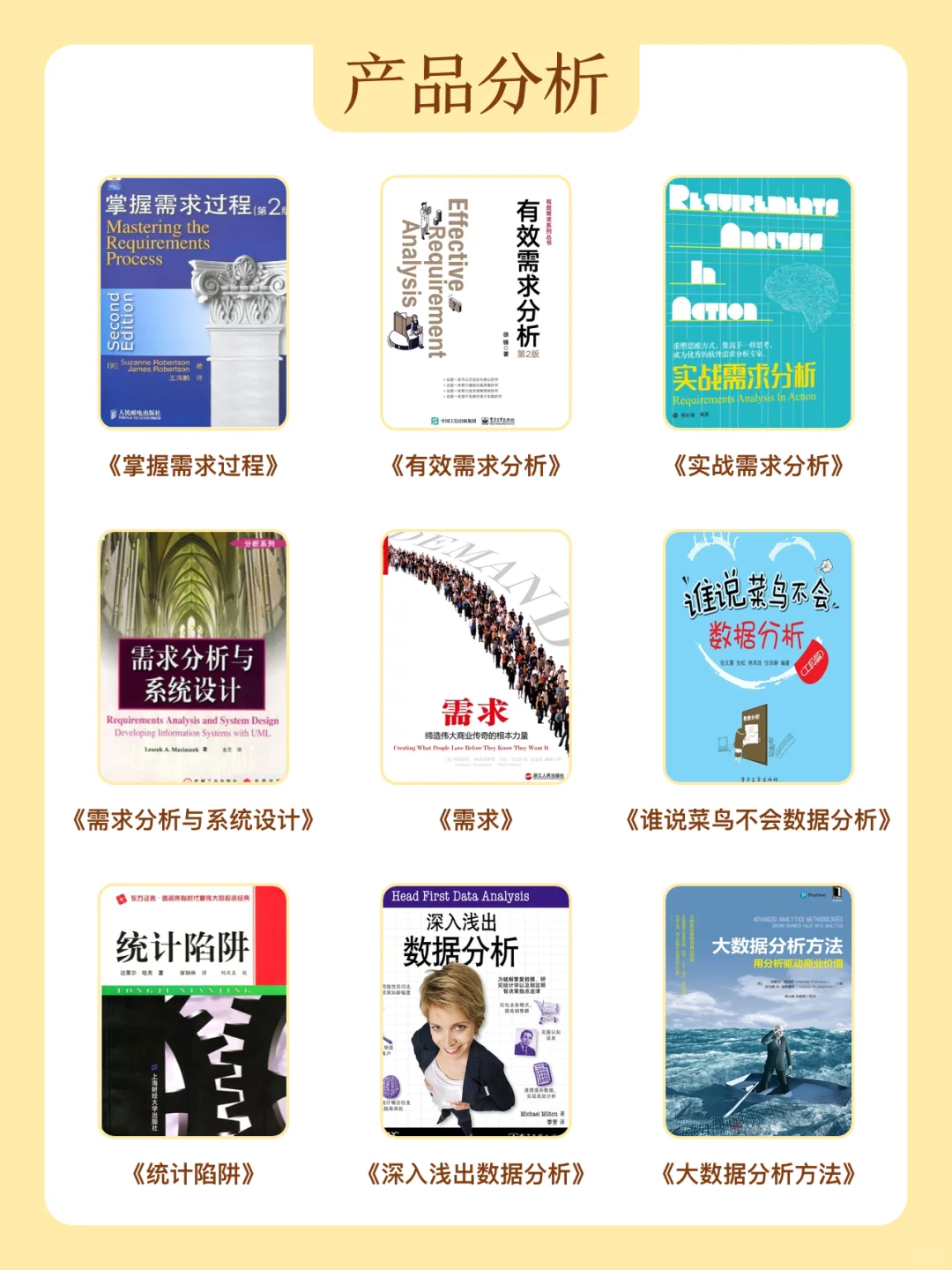 产品小白必看！72本产品经理必读书单
