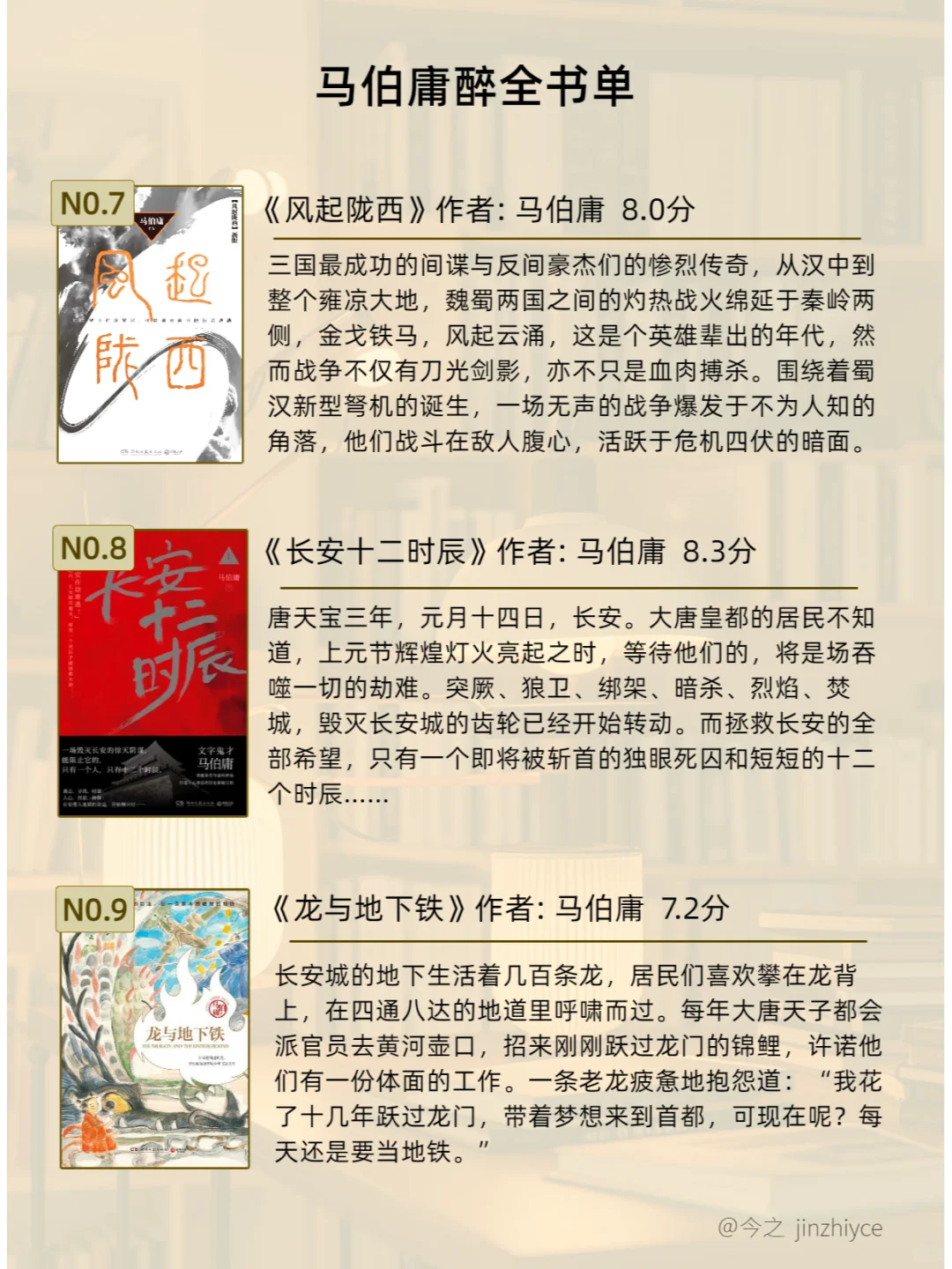马伯庸醉全书单|真爱粉别骂😭这次真全了