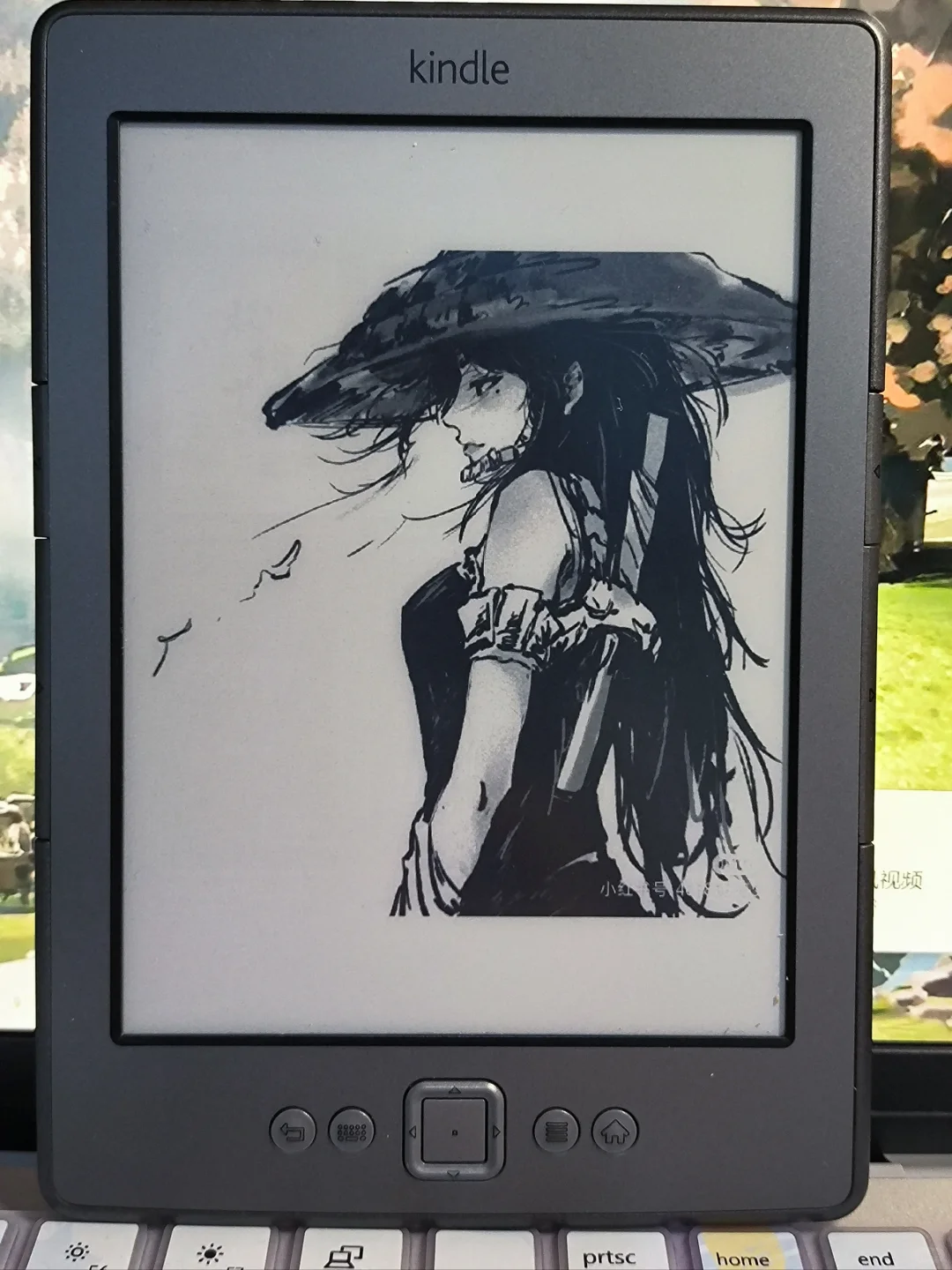100r淘到二手Kindle4完美屏