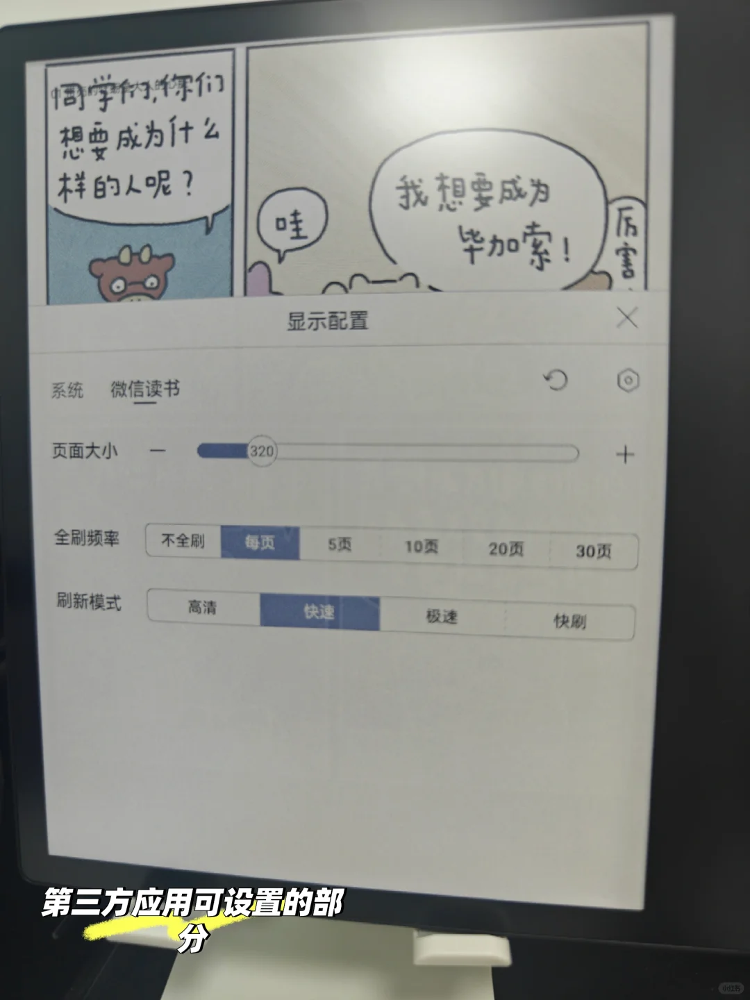 刚刚到货的掌阅ocean4c