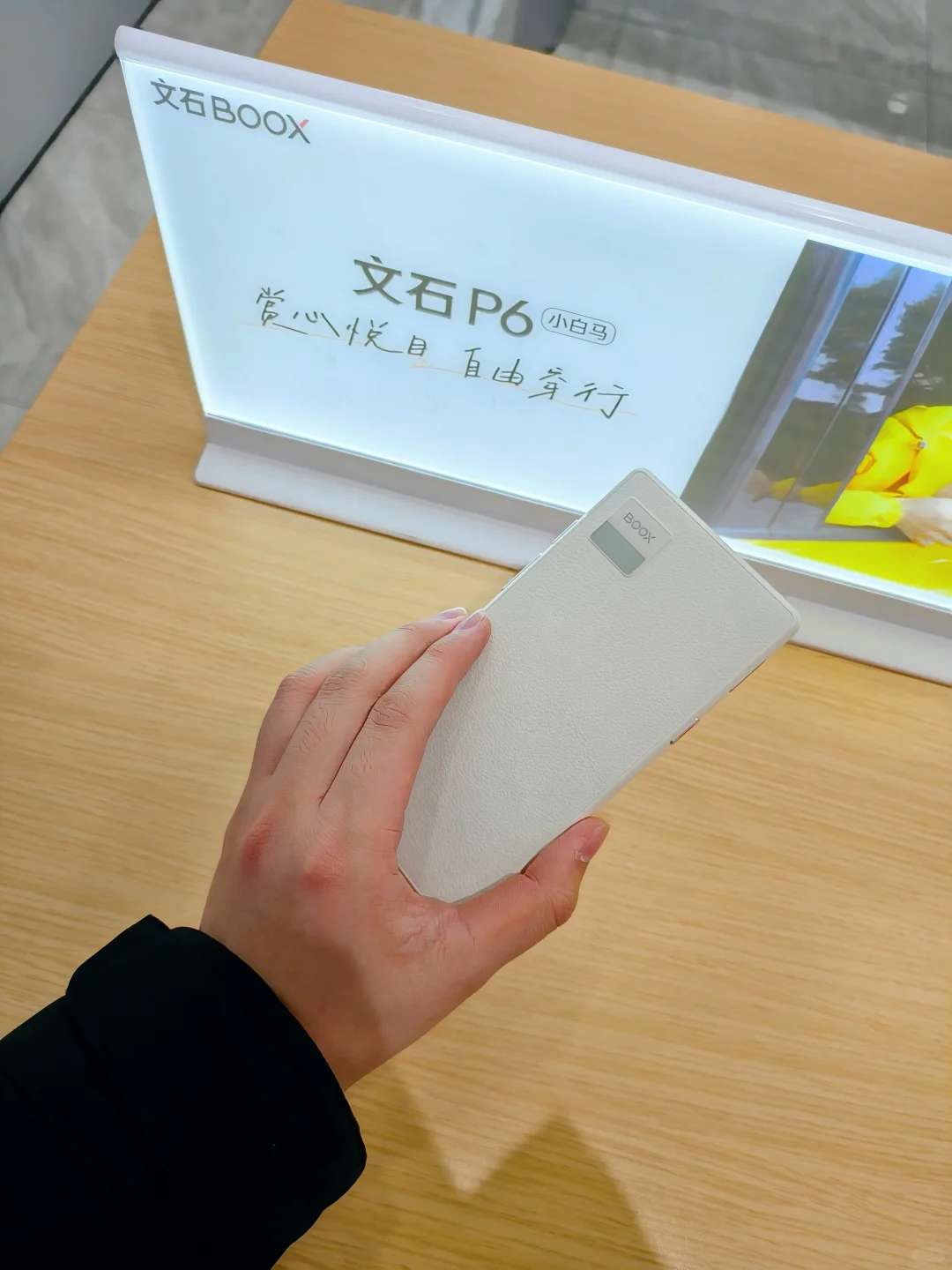 新玩具——文石P6小白马