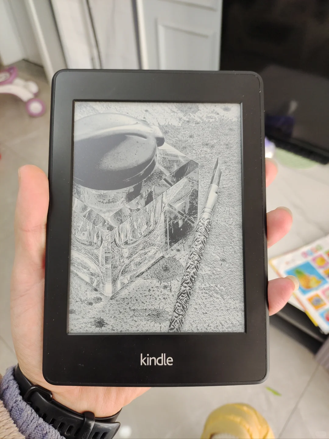 我也拥有了kindle😂😂