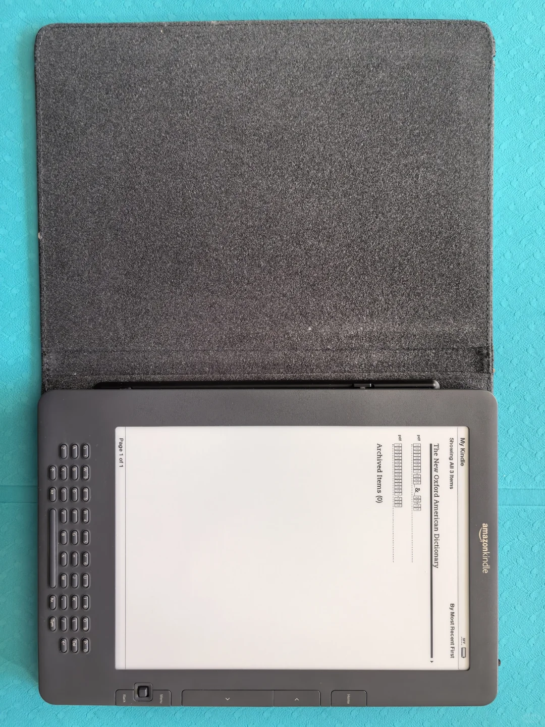 （已出，到货删）出kindle DXG