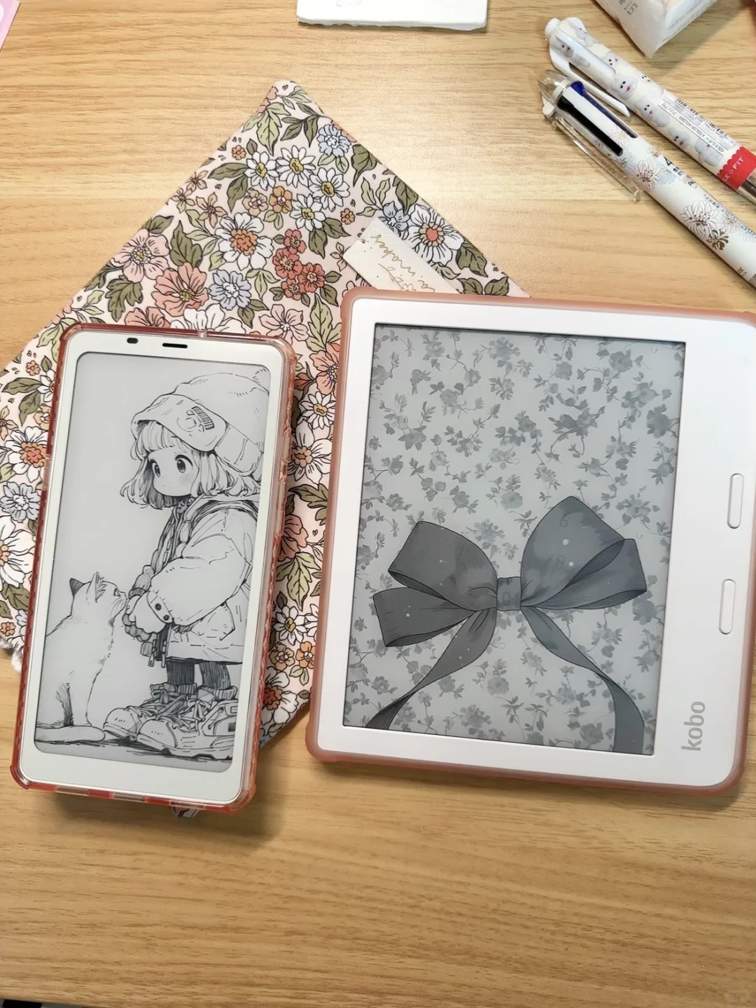 🤍白色阅读器｜📖palma & kobo