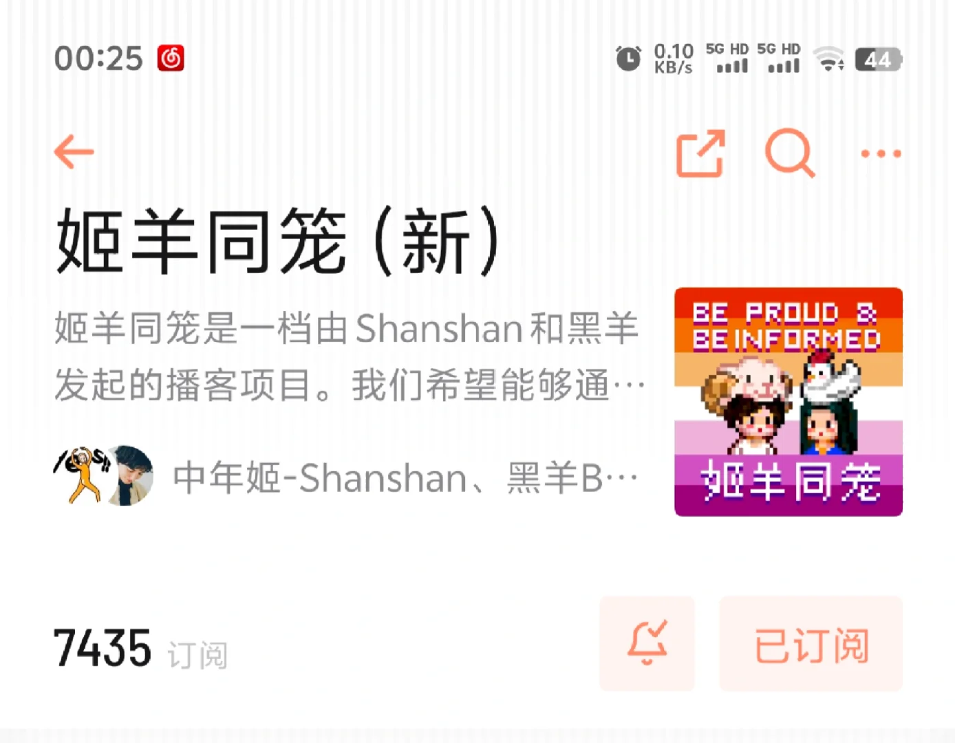 整理一些女性话题播客 听了都有收获