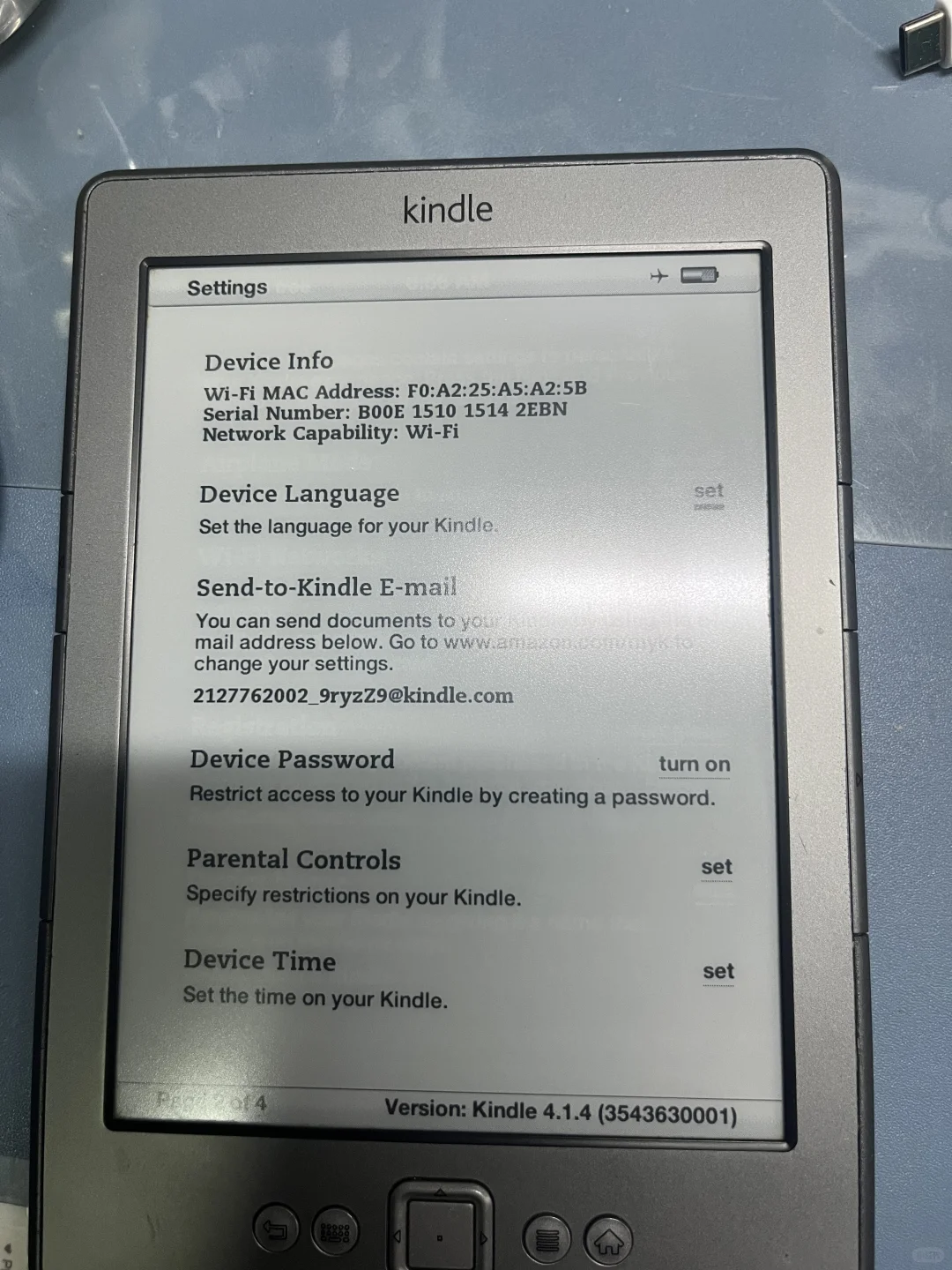 已➗ Kindle4 1.2张